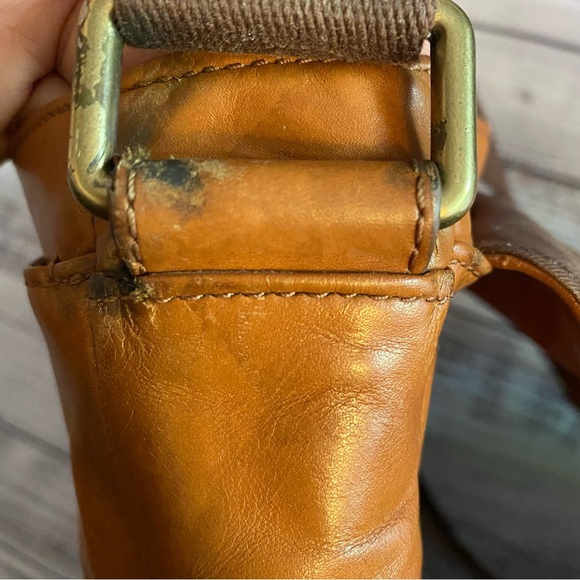 Fossil Leather School Business Messenger Bag - Picture 10 of 11